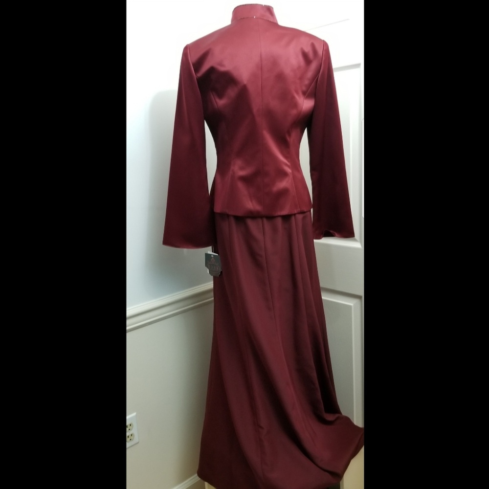 Strapless Gown +Jacket, Dusk Collection 2pc, Lk 8 - Picture 2 of 8
